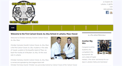 Desktop Screenshot of mauibjj.com